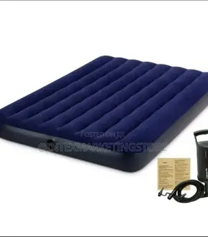Intex Air Bed With Dura Beam Standard Classic Downy