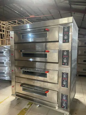 4 Deck 16 Trays Baking Oven