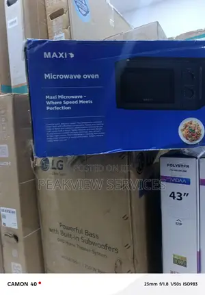 20l Cooking Microwave With Timer Dial Maxi