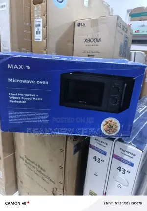 20l Microwave Oven With Simple Controls Maxi