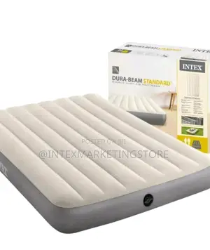 Intex Full Dura-beam Double Deluxe Inflatable Mattress