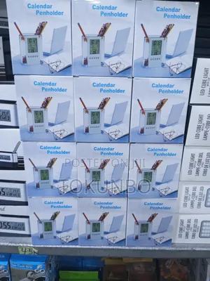 Pen Holder With Calender