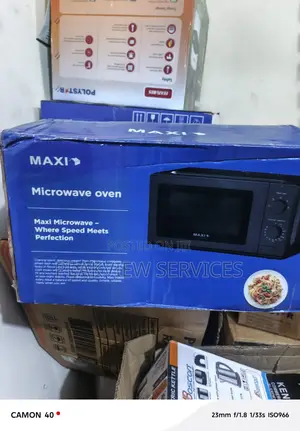 20l Compact Microwave Oven Maxi White Finish