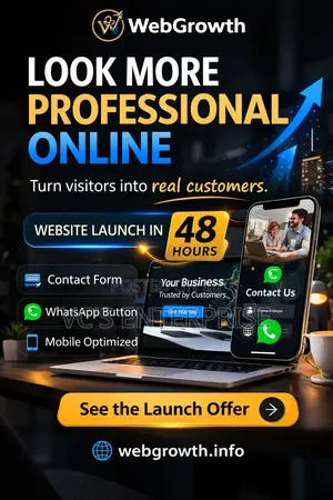 Professional Website Design for Businesses | Web Growth