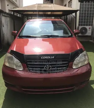 Toyota Corolla Sedan 2003 Red