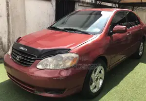 Toyota Corolla Sedan 2003 Red