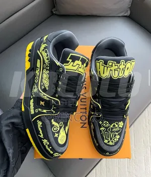 Ghettos Painted Loius Vuttoin Sneakers