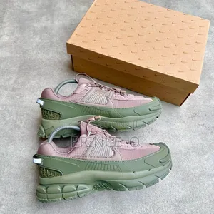 Nike Zoom Vomero 5 Green Sole Sneakers