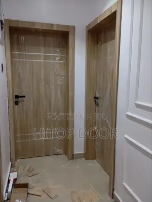 Modern HDF Door Swiss Colour With Frame and Architrave