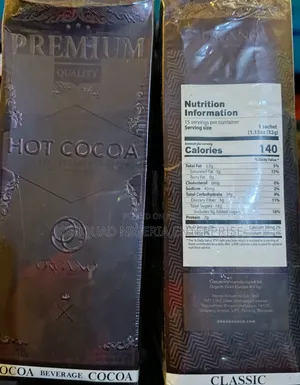 Organo Hot Cocoa Chocolate Decadent Gourmet With Ganoderma Lucidum