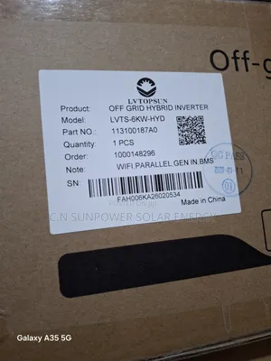 6kva/48v Lvtopsun Hybrid Solar Inverter