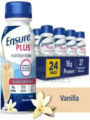 Ensure Plus Vanilla Nutrition Shake With Fiber | 8 Fl Oz - 24 Pack