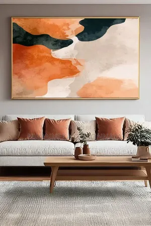 Abstract Geometric Canvas Printing