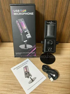 Noise Cancelling Condenser Microphone Cm-100 Usb-C RGB Desktop Micr