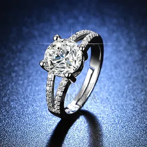 Proposal Engagement Ring With Free Case (Double Row)
