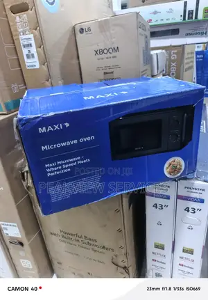 20l Maxi Microwave White Manual Setting Model