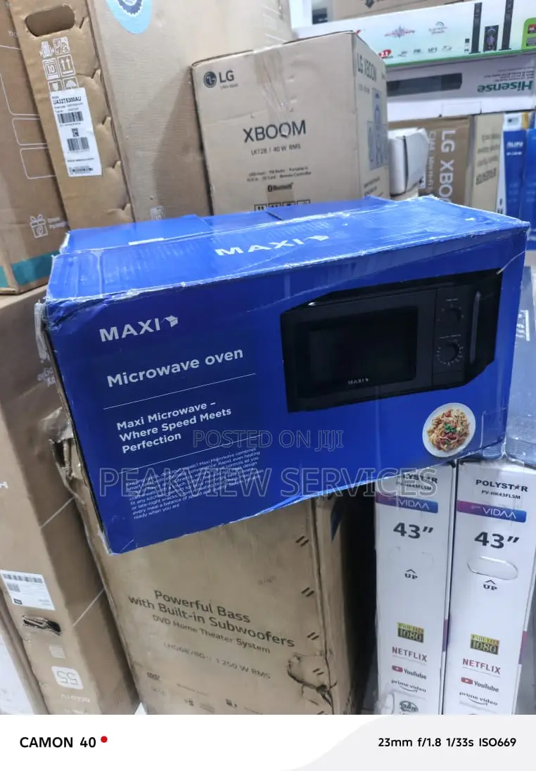 20l Maxi Microwave White Manual Setting Model