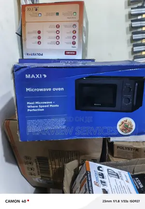 20l Maxi Microwave White Manual Compact Size
