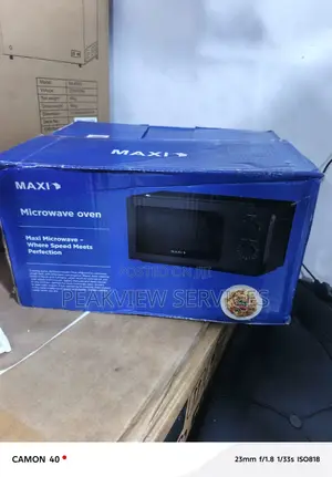 Maxi 20l Microwave White Manual Kitchen Unit