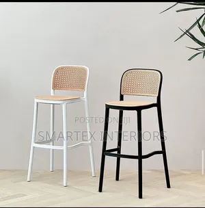 Strong Full Plastic High Barstool