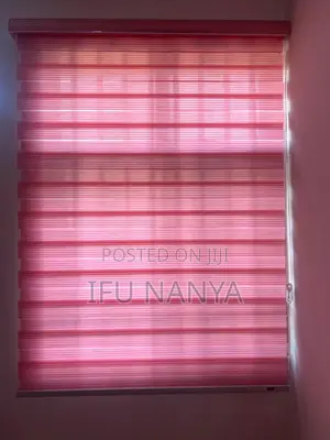 Barely Used Pink Window Blinds