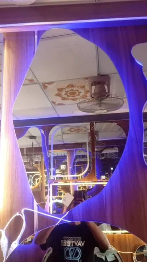 3 Colored Led Lights Mirror