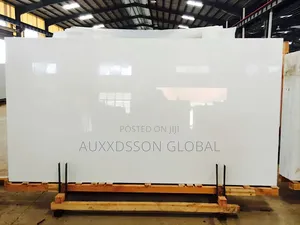 Nano White Crystallized Glass Slabs