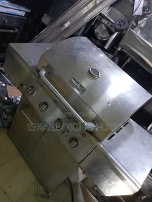 Industrial Stainless 4burner Gas Barbecue With Cabinet