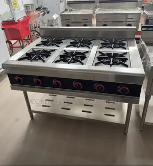 6 Burner Industrial Cooker