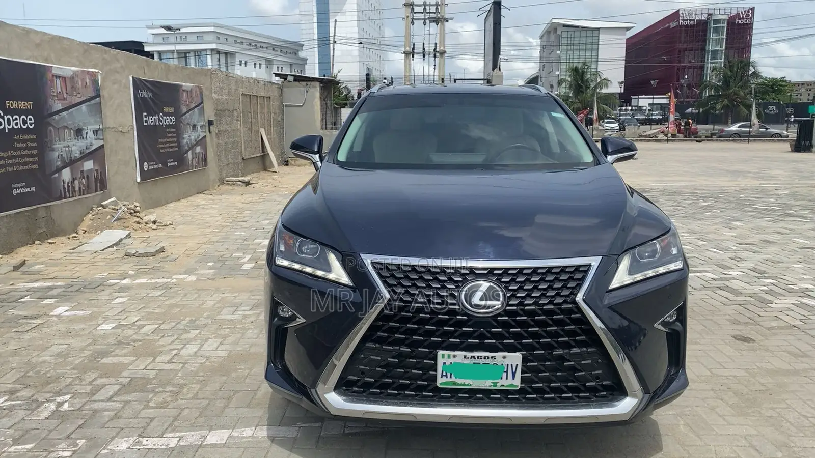 Lexus RX 2017 Blue