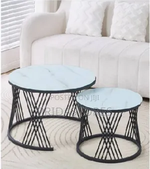 Luxury 2 in 1 Real Marble Coffee Table