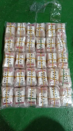 Mini Glass Nylon 3 × 6 Cm – Small Packaging Bags Lagos