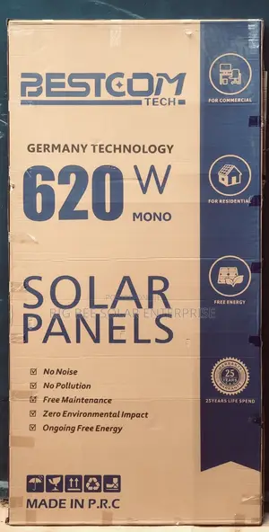 620w Monofacial Half Cut Solar Panel