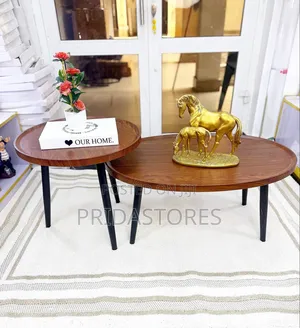 Nordic Style Wooden Nesting 2 in 1 Coffee Table