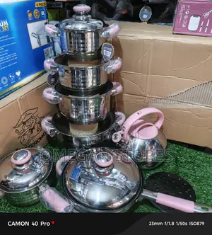 Hausroland 14pcs Stainless Cookwaee
