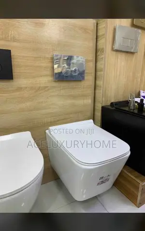 Wall Hung Square Shape Water Closet Concealed