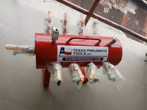 15-Gallon Texas Pneumatic Tools Air Distribution Manifold.