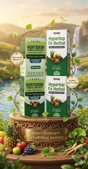 Hypertop Fx Capsule and Vertidem Herbal Capsule