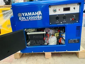 Yamaha Edl12000se 10.5kva Silent Diesel Generator - Japanese Tech