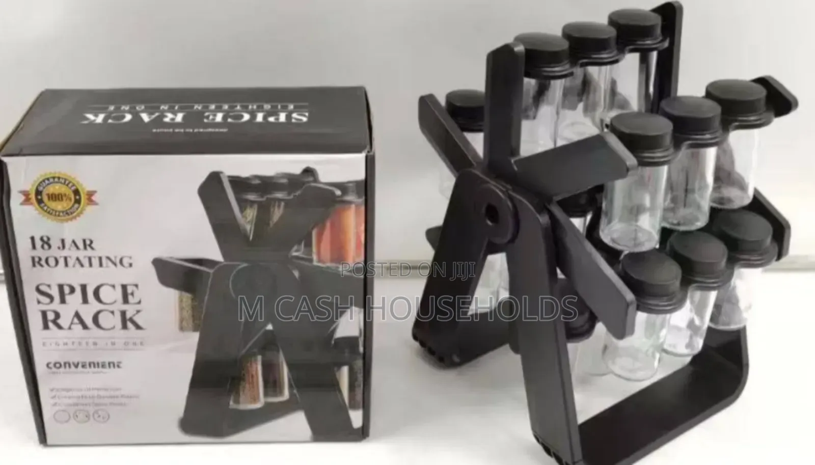 Rotating Spice Jar