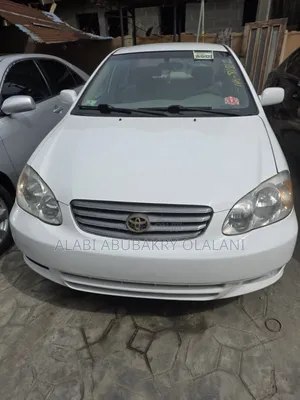 Toyota Corolla 2003 White