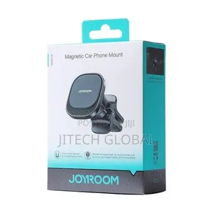 Jr-Zs400 Magnetic Car Phone Mount (Air Vent/Dashboard) Black