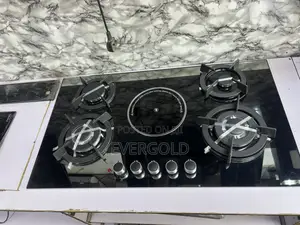 4 Gas and 1 Electric Built in Burner