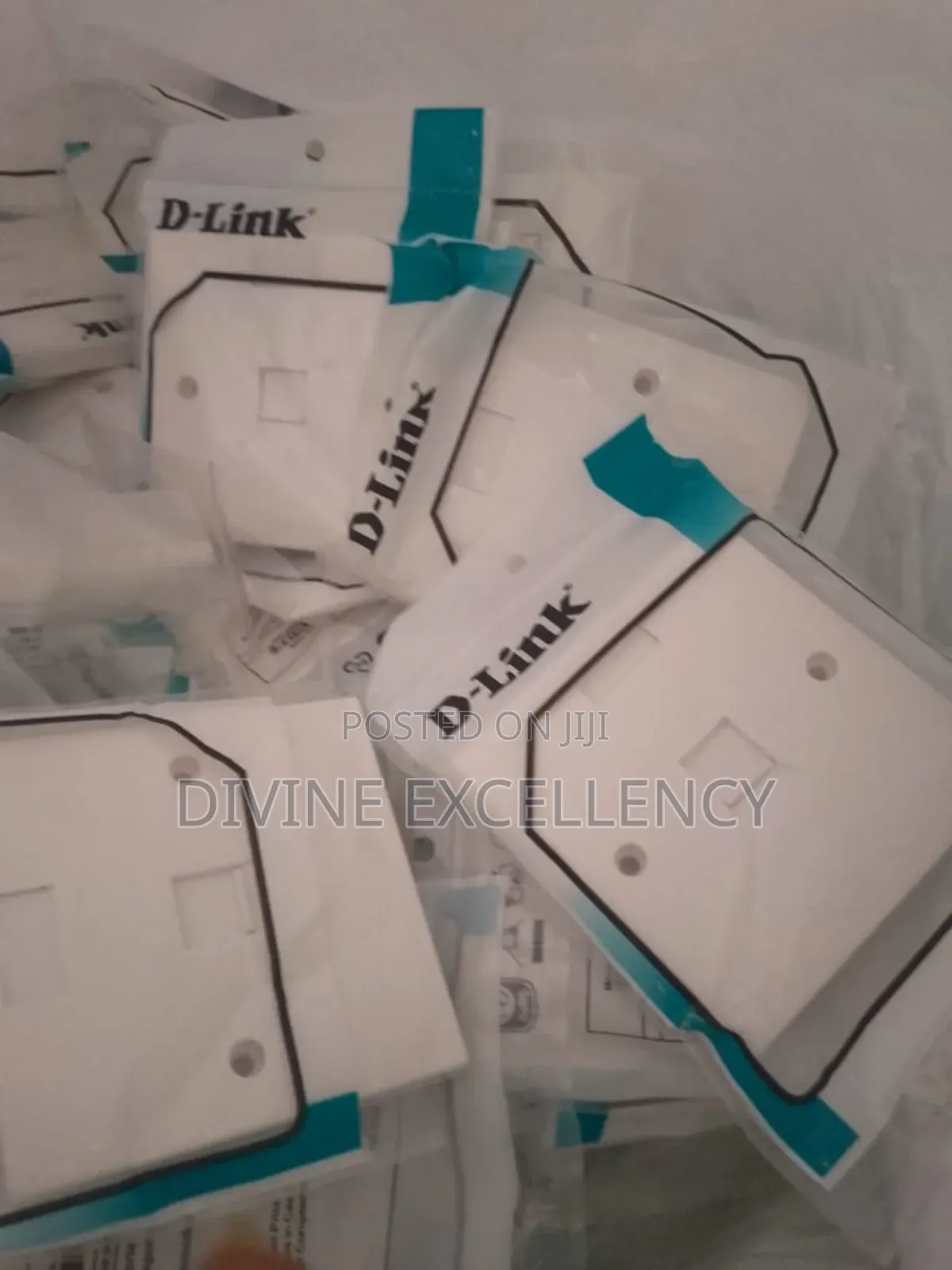 D Link Cat 6 Single Faceplate With Module