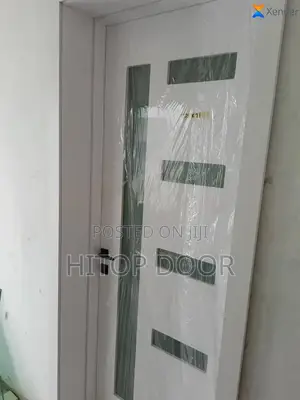 Premium HDF Glass Door With Frame and Architrave