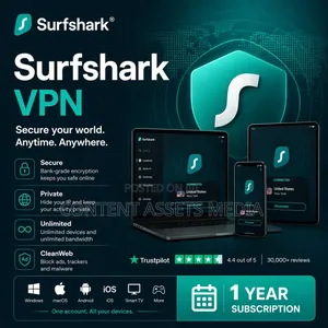 Surfshark VPN (1 Year Subscription )