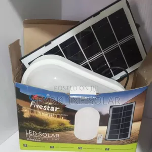 Quality Fivestar 20w Solar Ceiling Light With Panel