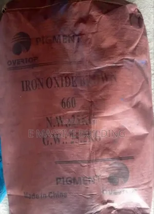 Pigment Overtop Iron Oxide Brown