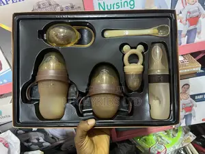 Silicon Feeding Bottle Set