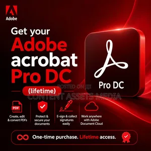 Adobe Acrobat Pro Dc V26 (Lifetime License)